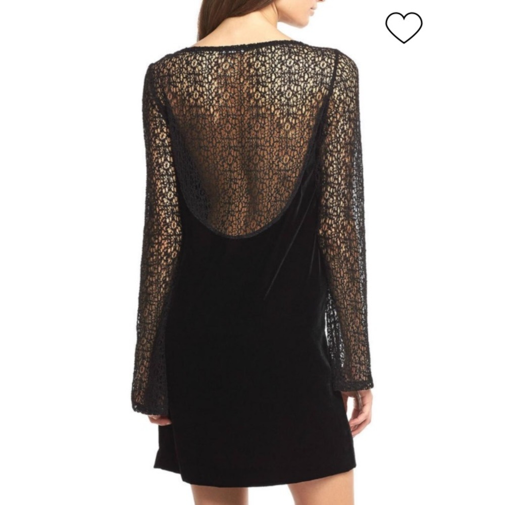 ♦️DONATED♦️ 💞HP💞Tart Velvet long sleeve LBD - Picture 2 of 4